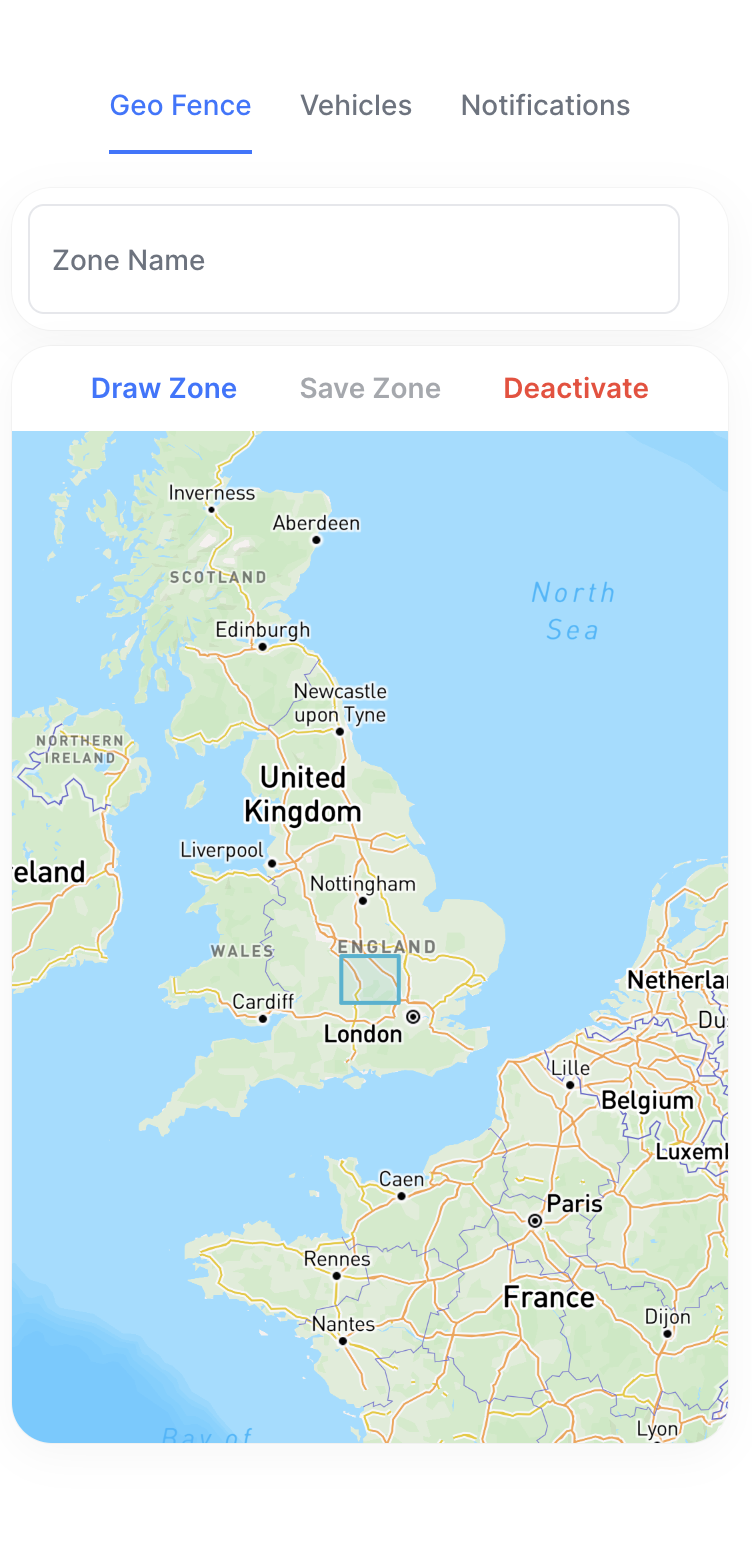 Geo-fence created